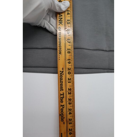 MangoPop Women's Quarter Zip Pullover Sweatshirt Kangaroo Pocket Ribbed Cuffs S - Picture 5 of 10